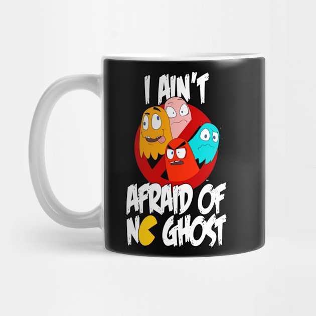 TSHIRT - PACMAN I ain't afraid of no ghosts! by Eyz